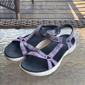 Sketchers GoWalk Multi-Color Sandals